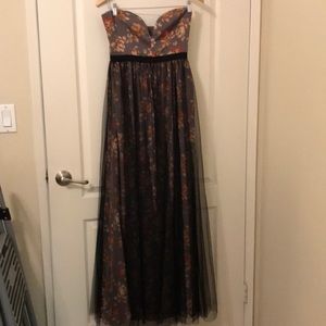 Free People strapless dress